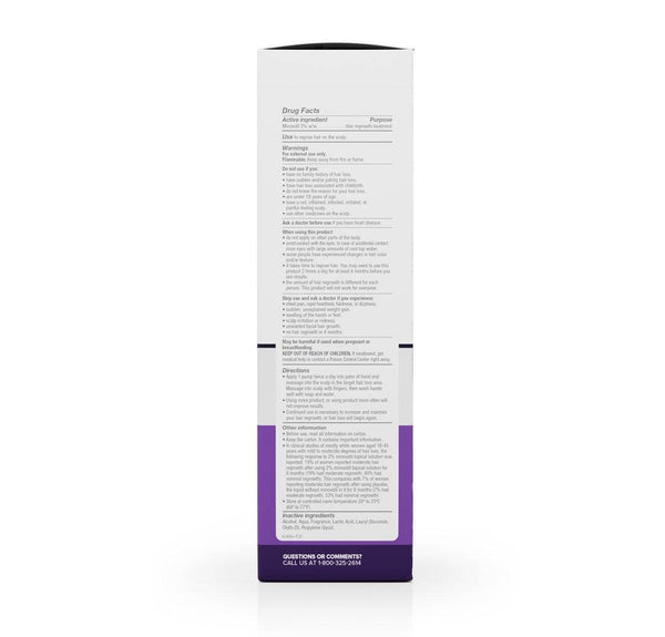 FOLIGAIN Advanced Hair Regrowth Treatment Foam For Women with Minoxidil 2% - FOLIGAIN EU