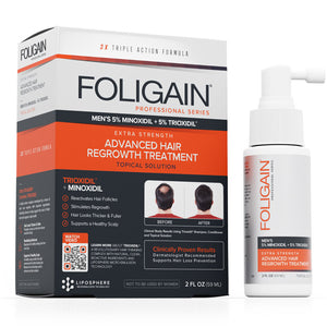 FOLIGAIN Advanced Hair Regrowth For Men Minoxidil 5% + Trioxidil 5% - FOLIGAIN EU