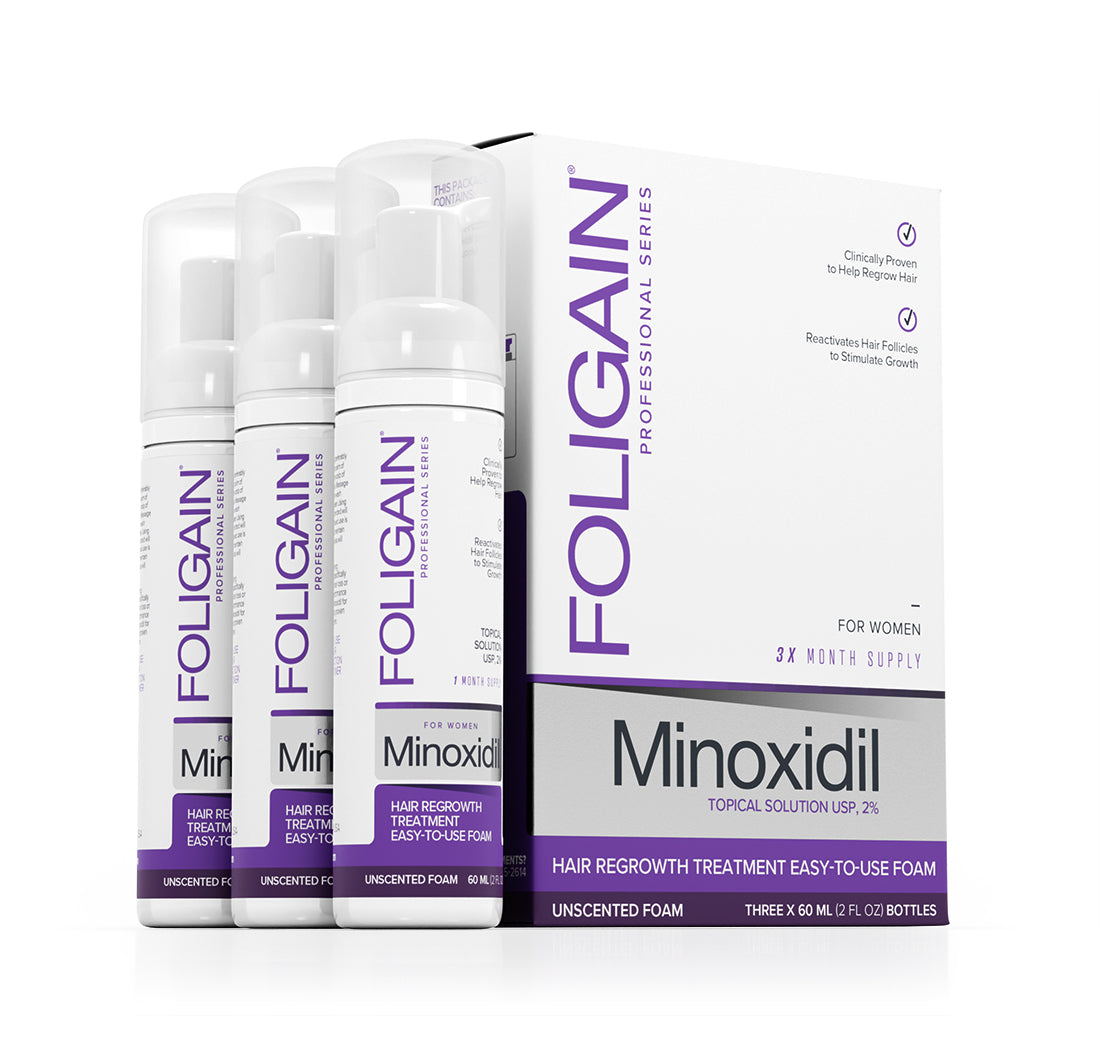 FOLIGAINHairRegrowthTreatmentFoamForWomenwithMinoxidil2%