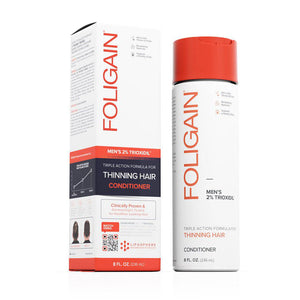 FOLIGAIN Triple Action Conditioner For Thinning Hair For Men with 2% Trioxidil - FOLIGAIN EU