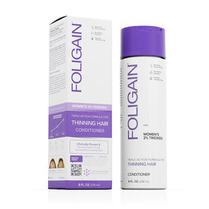 FOLIGAIN Triple Action Conditioner For Thinning Hair For Women with 2% Trioxidil - FOLIGAIN EU