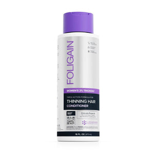 FOLIGAIN Triple Action Conditioner For Thinning Hair For Women with 2% Trioxidil 473ml - FOLIGAIN EU