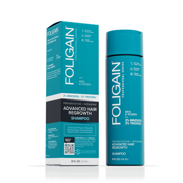 FOLIGAIN Advanced Hair Regrowth Hair Shampoo Minoxidil 2% - FOLIGAIN EU