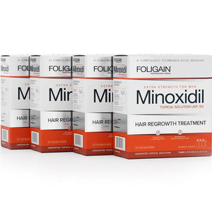 FOLIGAIN Minoxidil 5% Hair Regrowth Treatment For Men 12 Month Supply - FOLIGAIN EU