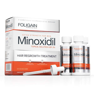 FOLIGAIN Minoxidil 5% Hair Regrowth Treatment For Men - FOLIGAIN EU